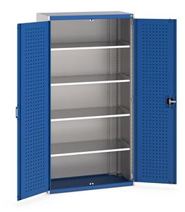 Bott Perfo Door Cupboard 1050Wx525Dx2000mmH - 4 Shelves Cupboards with Shelves 23/40013053.11 Bott Perfo Door Cupboard 1050Wx525Dx2000mmH 4 Shelves.jpg
